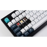 Keychron Q5 Max, Gaming-Tastatur schwarz/mehrfarbig, DE-Layout, Gateron Jupiter Red, Hot-Swap, Aluminiumrahmen, RGB