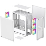 DeepCool CC560 MESH V2 , Tower-Gehäuse weiß, Tempered Glass 