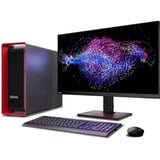 Lenovo ThinkStation P8 (30HH0016GE), PC-System schwarz/rot, Windows 11 Pro 64-Bit