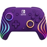 PDP Afterglow Wave Wireless, Gamepad lila, für Nintendo Switch