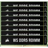 Corsair DIMM 256 GB DDR5-5600 ECC (8x 32 GB) Octo-Kit, Arbeitsspeicher schwarz, CMA256GX5M8B5600C40, WS, INTEL XMP