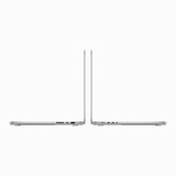 Apple MacBook Pro (16") 2023 CTO, Notebook silber, M3 Pro 18-Core GPU, MacOS, Amerikanisch, 41.1 cm (16.2 Zoll) & 120 Hz Display, 512 GB SSD