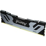 Kingston CU-DIMM 24 GB DDR5-8400, Arbeitsspeicher silber/schwarz, KF584CU40RS-24, FURY Renegade, INTEL XMP