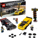 LEGO 75893 2018 Dodge Challenger SRT Demon und 1970 Dodge Charger R/T, Konstruktionsspielzeug