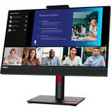 Lenovo ThinkVision T24v-30, LED-Monitor 60.5 cm (23.8 Zoll), schwarz, Full HD, IPS, HDMI, DisplayPort, VGA, Pivot, Webcam