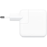 Apple Dual USB-C Power Adapter MW2K3ZM/A, 35 Watt, Ladegerät weiß, 2x USB-C, ohne Kabel