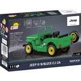 COBI Jeep Willys CJ-2A, Konstruktionsspielzeug grün