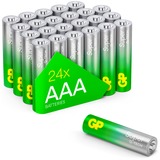 GP Batteries GP Super Alkaline Batterie AAA Micro, LR03, 1,5Volt 24 Stück, mit neuer G-Tech Technologie