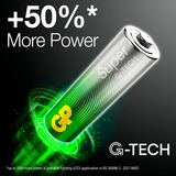 GP Batteries GP Super Alkaline Batterie AAA Micro, LR03, 1,5Volt 24 Stück, mit neuer G-Tech Technologie