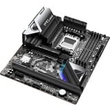 ASRock X670E Pro RS, Mainboard schwarz/silber