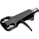 Audio-Technica AT-HS6 BK, Headshell schwarz, Universelles ½"-Headshell für 4-Pin-Tonarme