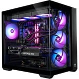 Thermaltake FTW RTX 5070 Ti Black, Gaming-PC schwarz/transparent, Windows 11 Home 64-Bit