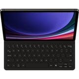 SAMSUNG Book Cover Keyboard Slim, Tablethülle schwarz, DE-Layout, Samsung Galaxy Tab S9 | S9 FE