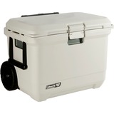 Coleman PRO 55QT, Kühlbox beige, mit Rollen