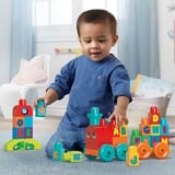 Fisher-Price MEGA BLOKS ABC Lernzug, Konstruktionsspielzeug 