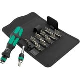 Wera Kraftform Kompakt 70 Universal, 32‑teilig, Bit-Satz schwarz/grün, 1/4", inkl. Steckgriff