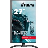 iiyama G-Master GB2770HSU-B6 Red Eagle, Gaming-Monitor 68.6 cm (27 Zoll), schwarz (matt), FullHD, Fast IPS, Ergonomischer, höhenverstellbarer Standfuß, 180Hz Panel