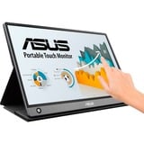 ASUS ZenScreen Touch MB16AMTR, LED-Monitor 39.6 cm (15.6 Zoll), schwarz, FullHD, IPS, Touchscreen