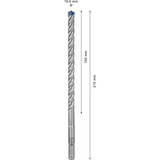 Bosch Expert Hammerbohrer SDS-plus-7X, Ø 10mm, 30 Stück Arbeitslänge 150mm