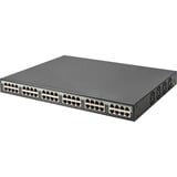 Digitus 24-Port/Ethernet/PoE+ injektor/370W, Switch schwarz, 370W PoE Budget