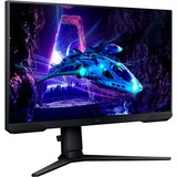 SAMSUNG Odyssey G30D S24DG300EU, Gaming-Monitor 61 cm (24 Zoll), schwarz, FullHD, VA, HDR10, 180Hz Panel