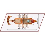 COBI Römisches Kriegsschiff, Konstruktionsspielzeug 