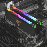 Patriot DIMM 32 GB DDR4-3600  , Arbeitsspeicher schwarz, PVSR432G360C0, Viper Steel RGB, INTEL XMP