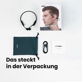 Shokz OpenRun, Kopfhörer schwarz, Kosmisches Schwarz, Bluetooth, Laden über USB-C