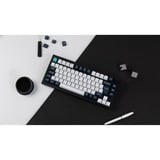 Keychron Q1 Max, Gaming-Tastatur schwarz/mehrfarbig, DE-Layout, Gateron Jupiter Banana, Hot-Swap, Aluminiumrahmen, RGB