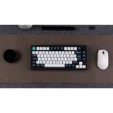 Keychron Q1 Max, Gaming-Tastatur schwarz/mehrfarbig, DE-Layout, Gateron Jupiter Banana, Hot-Swap, Aluminiumrahmen, RGB