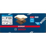 Bosch Expert C470 Schleifblatt, Ø 125mm, K120 50 Stück, für Exzenterschleifer