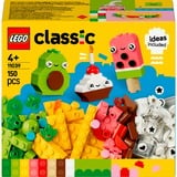 LEGO 11039 Classic Kreativer Snack Bauspaß, Konstruktionsspielzeug 