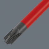 Wera Kraftform Kompakt VDE 16 Torque extra slim 1 Tool Finder, 16-teilig, Schraubendreher rot/gelb, inkl. Steckgriff, Drehmoment-Steckgriff, VDE-Wechselklingen