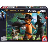 Schmidt Spiele Der gestiefelte Kater - Bereit für ein Gefecht, Puzzle 200 Teile