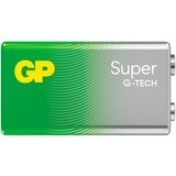 GP Batteries GP Super Alkaline 9V Blockbatterie Longlife, 6LR61, 9Volt 8 Stück, mit neuer G-Tech Technologie