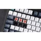 Keychron Q3 Max, Gaming-Tastatur schwarz/mehrfarbig, DE-Layout, Gateron Jupiter Red, Hot-Swap, Aluminiumrahmen, RGB