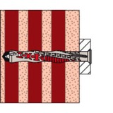 fischer Langschaftdübel DuoXpand 10x230 T hellgrau/rot, 50 Stück