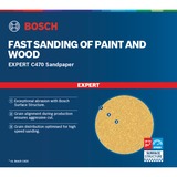 Bosch Expert C470 Schleifblatt, Ø 125mm, K80 ungelocht 50 Stück, für Exzenterschleifer