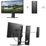 Dell OptiPlex 7070 Ultra+ P2419HC Generalüberholt, PC-System schwarz, Windows 11 Pro 64-Bit