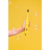 happybrush StarterKit Schall Eco VIBE 3 Minions, Elektrische Zahnbürste gelb