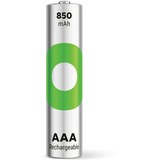 GP Batteries NiMH-Akku GP RECYKO AAA (Micro), 850mAh 1,2Volt 8 Stück, vorgeladen (Ready To Use)