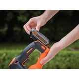 BLACK+DECKER Akku-Heckenschere GTC18502PC, 18 Volt orange/schwarz, Li-Ionen Akku 2,0 Ah