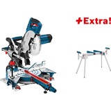 Bosch Paneelsäge GCM 8SJL+GTA2600, Kapp-und Gehrungssäge blau/schwarz, 1.600 Watt
