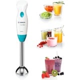 Bosch Stabmixer CleverMixx Fun MSM2410DW weiß/türkis, 400 Watt