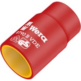 Wera VDE Zyklop-Steckschlüssel-Einsatz, 16mm, 3/8" rot/gelb, isoliert bis 1.000 Volt