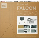 One for all Falcon Universal TV Stand, Halterung hellgrau