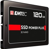Emtec X150 SSD Power Plus 120 GB schwarz, SATA 6 GB/s, 2,5 Zoll
