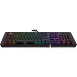 Thermaltake Level 20 GT RGB, Gaming-Tastatur schwarz, DE-Layout, Cherry MX RGB Speed Silver