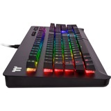 Thermaltake Level 20 GT RGB, Gaming-Tastatur schwarz, DE-Layout, Cherry MX RGB Speed Silver