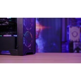 Aerocool Ore Tempered Glass, Tower-Gehäuse schwarz, Tempered Glass